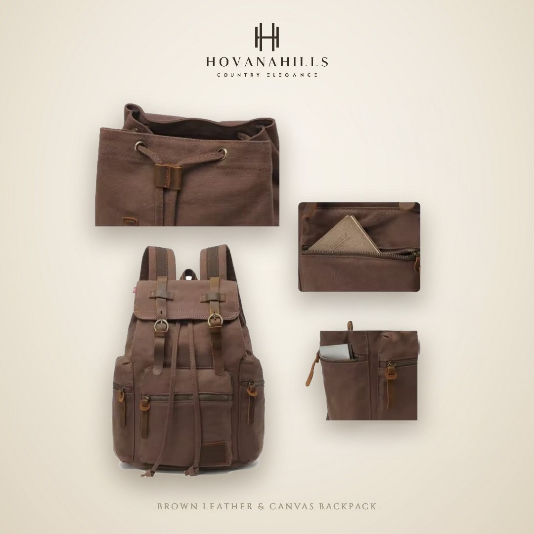 Classic Signature Backpack – Tanned Espresso - Image 3