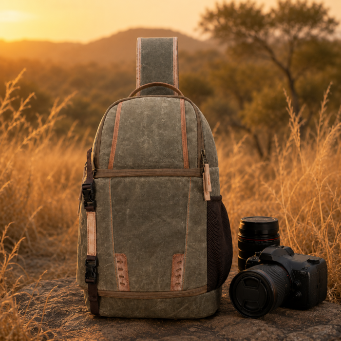 Camouflage Camera Backpack