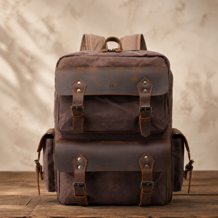 Classic Coffee Vintage Laptop Backpack