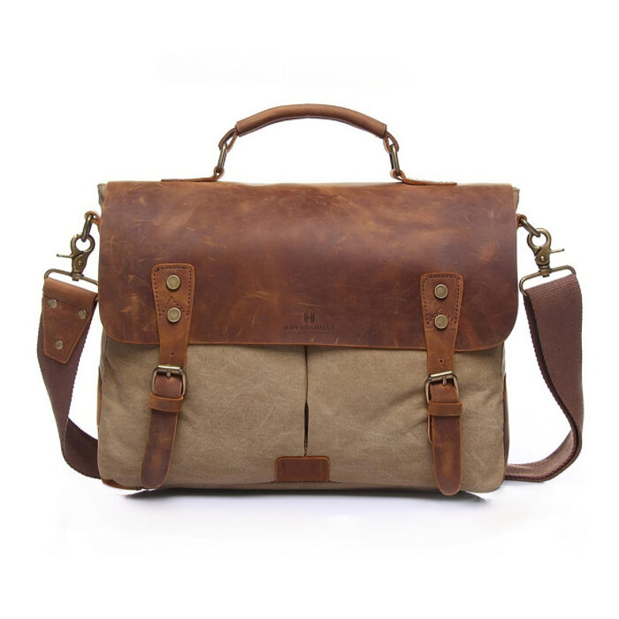 Top Gun Classic Laptop Carry Bag - Desert Brown