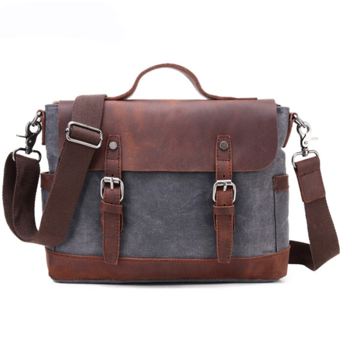 Vintage Laptop Messenger Bag