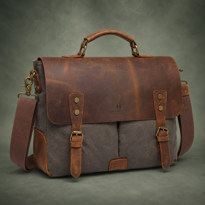 Top Gun Classic Laptop Carry Bag - Army Green