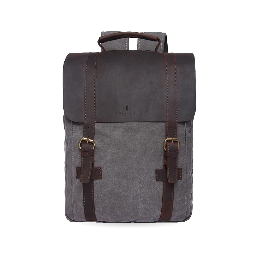 Slim Laptop Backpack – Grey