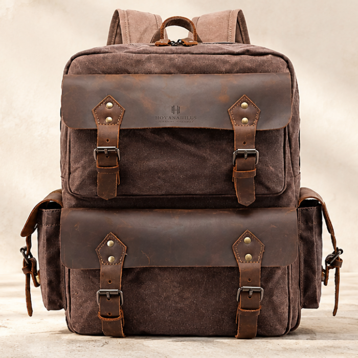 Heritage Laptop Backpack – Tanned Espresso