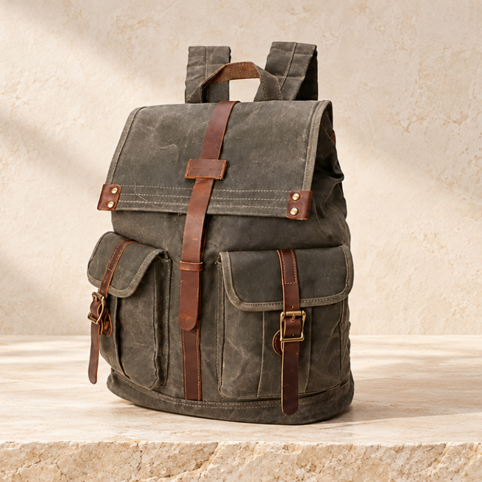 Drakensberg Drawstring Backpack – Sage Olive