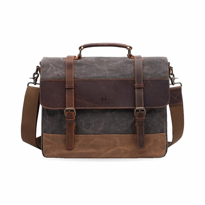 Heritage Messenger Bag – Slate Grey - product photo